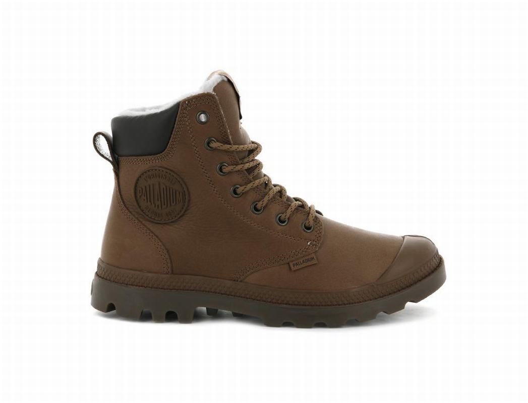 Palladium Pampa Sport Cuff Wps Herren Stiefel Wasserdicht Braun ||325014-LPO||